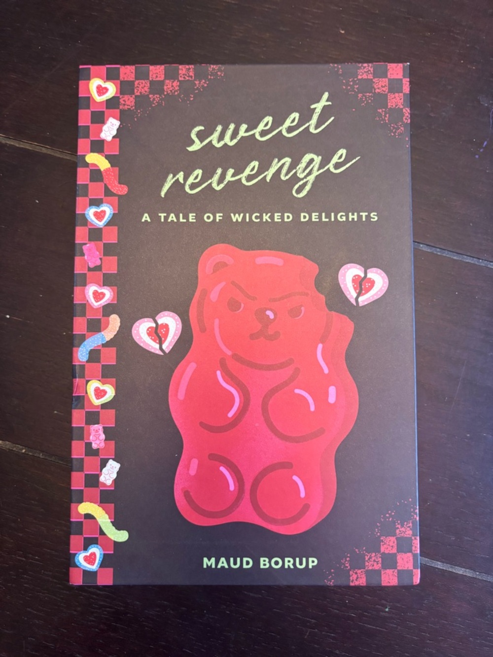 Sweet Revenge gummy bear book hidden safe secret organizer tray box love candy